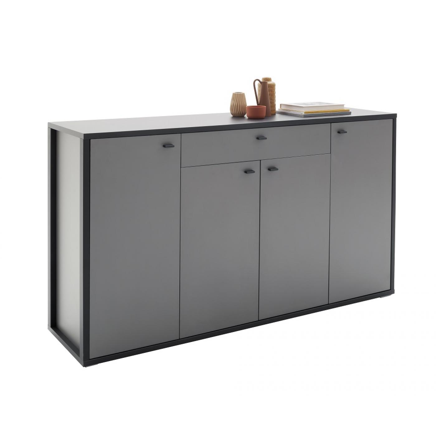 Sideboard Luxor | Royal Grey / anthrazit