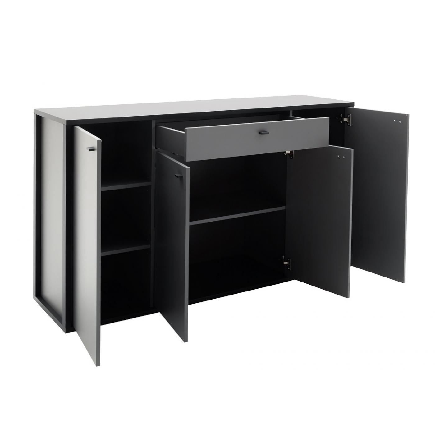 Sideboard Luxor | Royal Grey / anthrazit