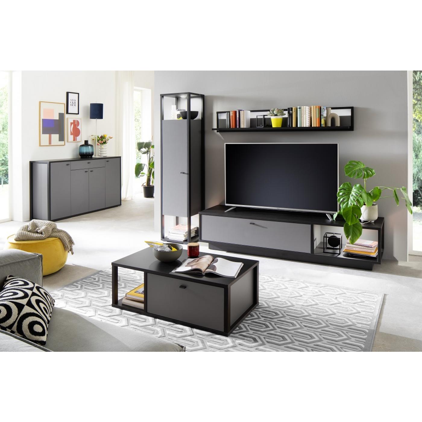 Sideboard Luxor | Royal Grey / anthrazit