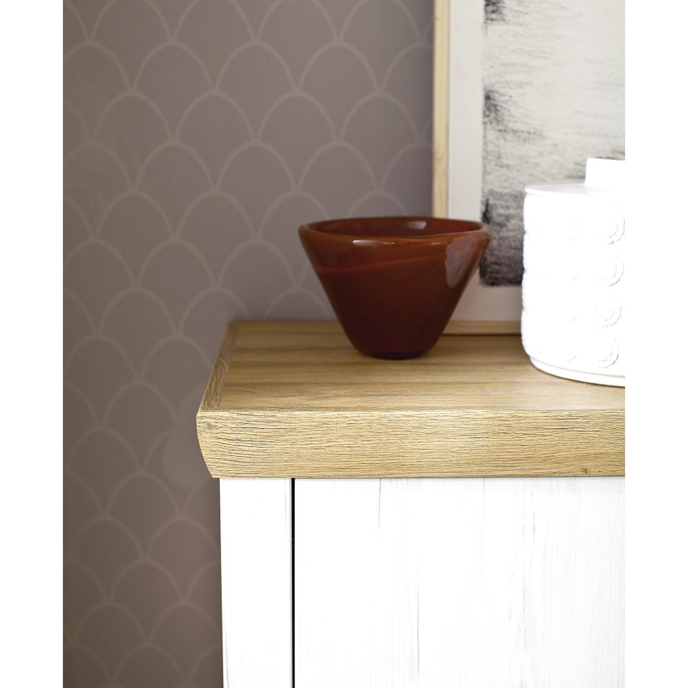 Sideboard Madrid | Landhaus | Pinie Aurelio / Grandson Oak | LED Beleuchtung