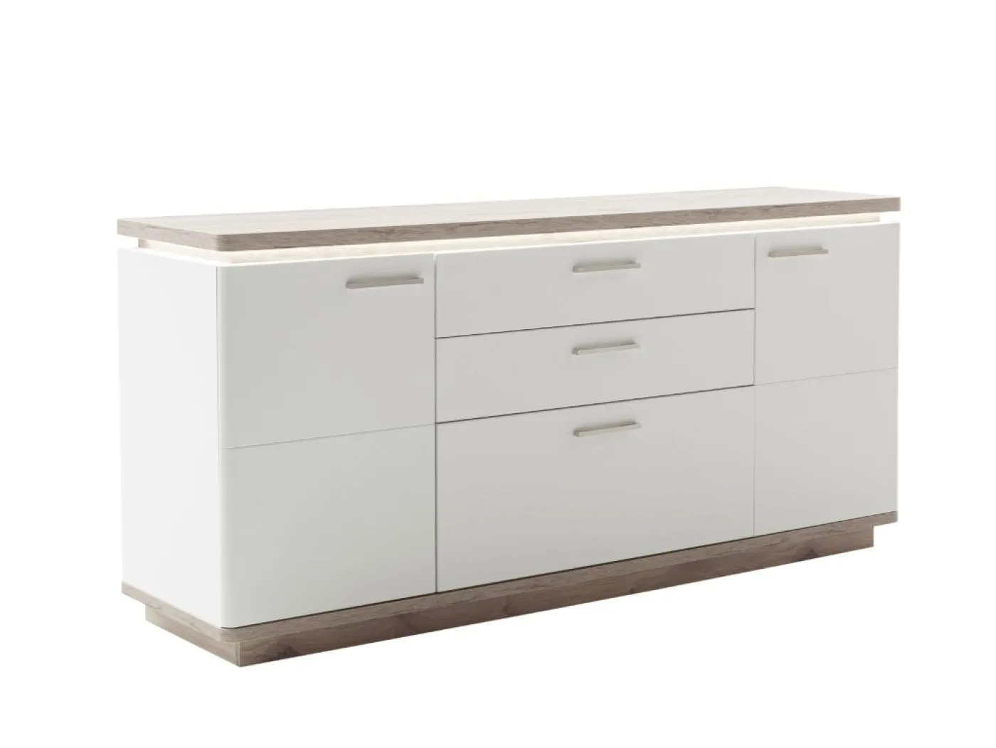 Sideboard Palermo | Soft white / Viking Oak