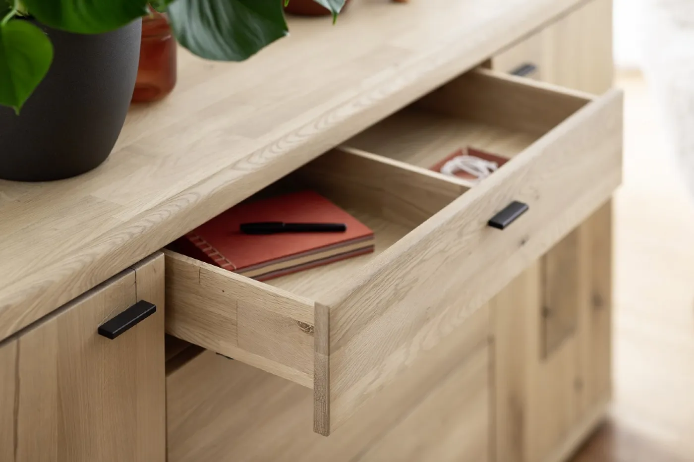 Sideboard Palma | Asteiche / Balkeneiche