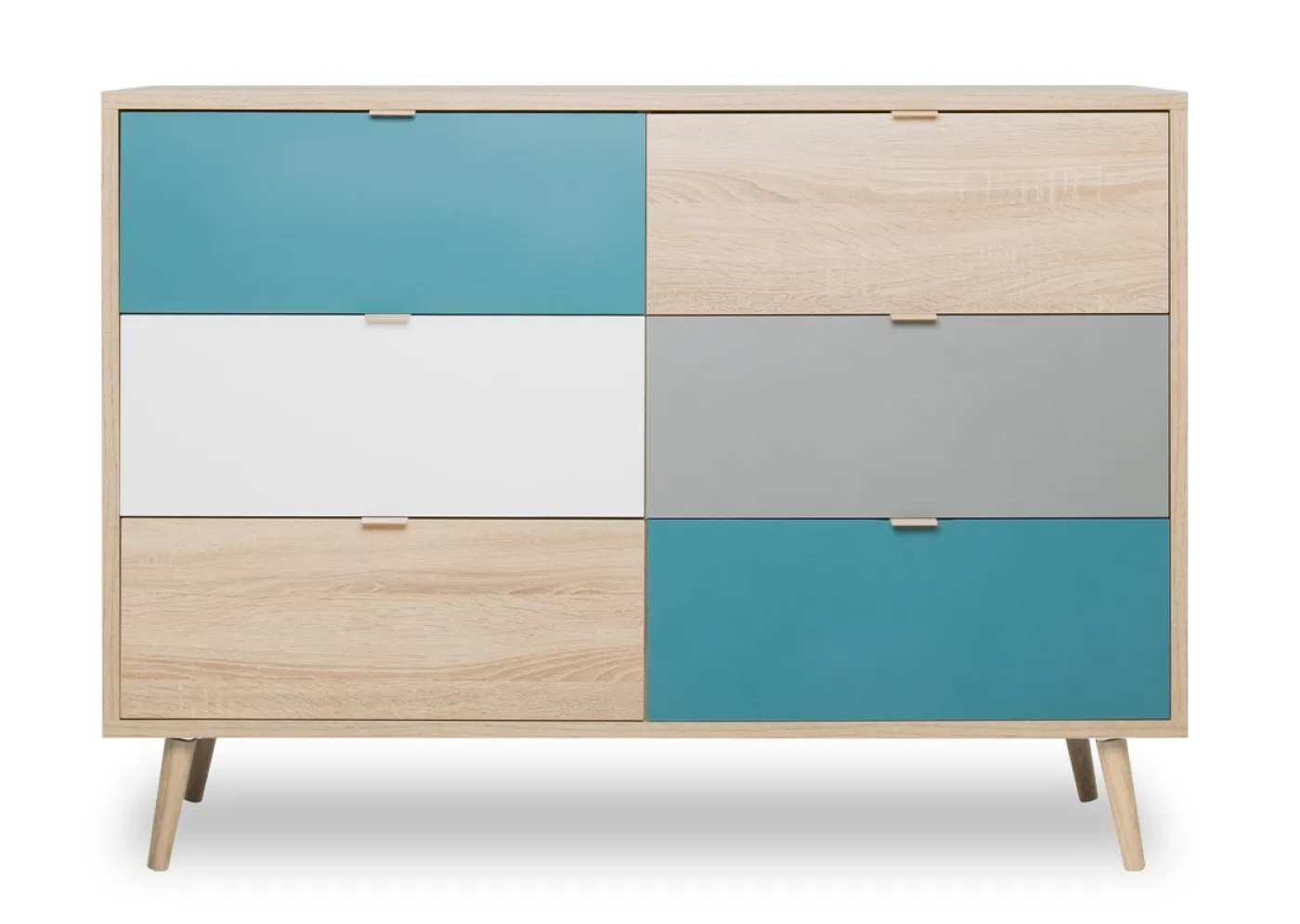 Sideboard Schubkastenkommode Cuba | Skandinavisch