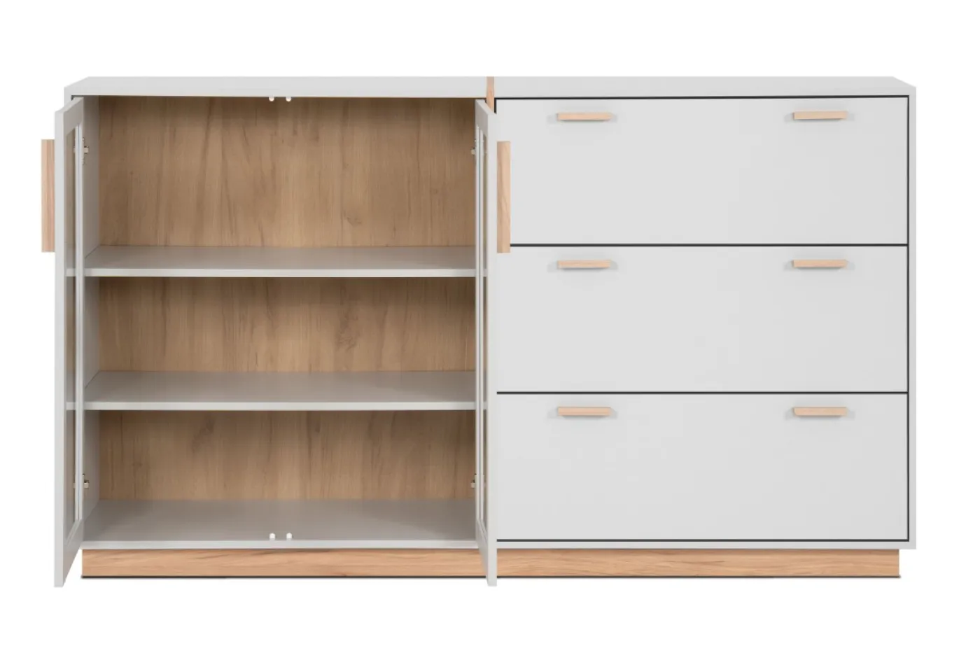 Sideboard Split | steingrau / Jackson Hickory