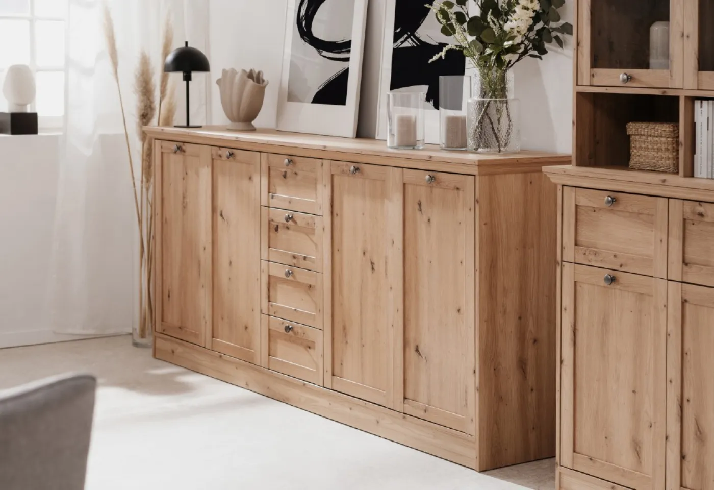 Sideboard Timber mit Schubkästen | Artisan Oak