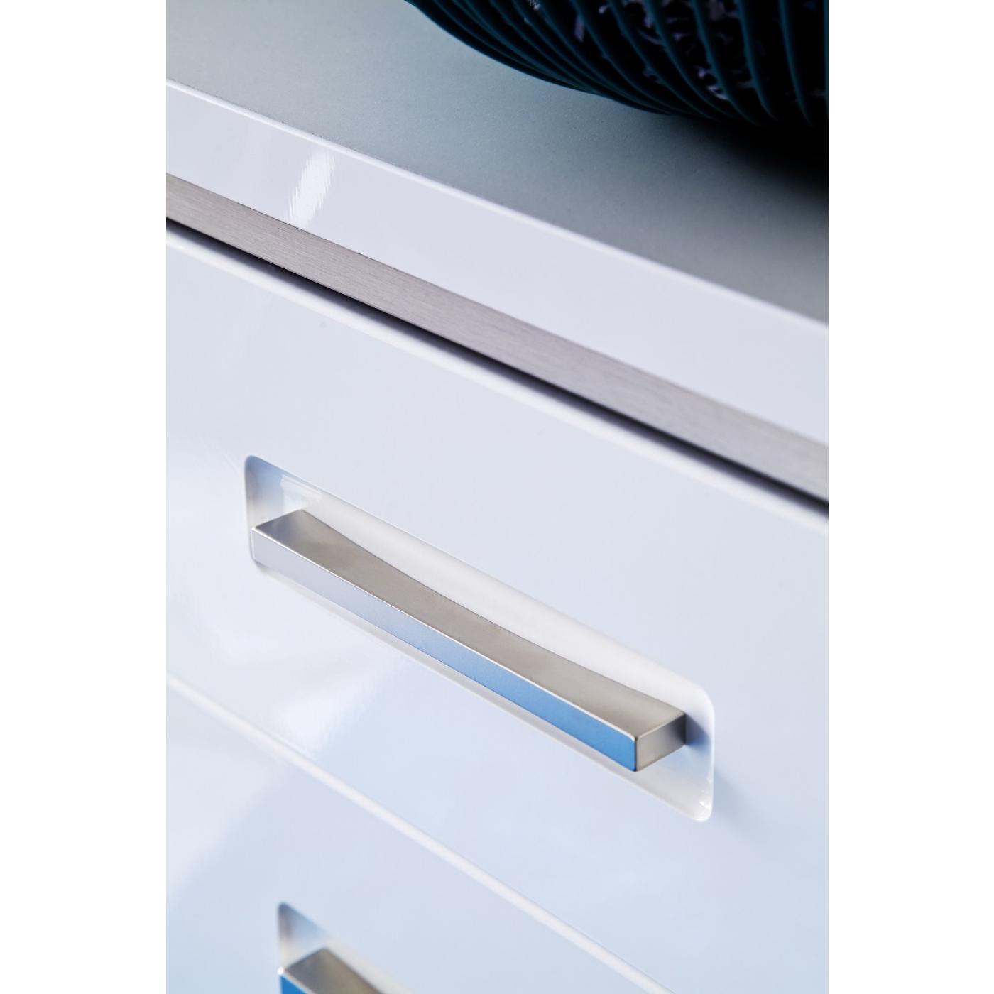 Sideboard Trento | weiß Hochglanz