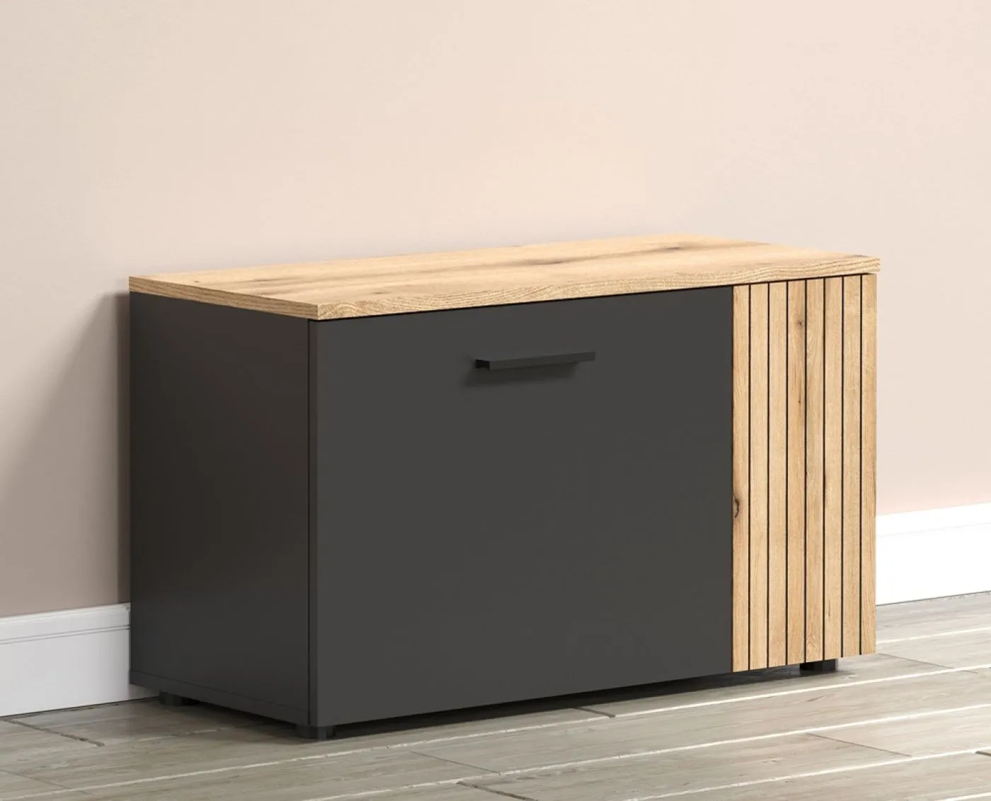 Sitzbank Esteban | Anthrazit / Coast Evoke Oak