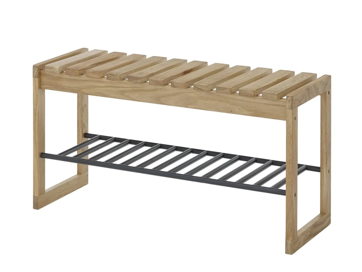 Sitzbank Garderobenbank Bantry 1 | Eiche massiv