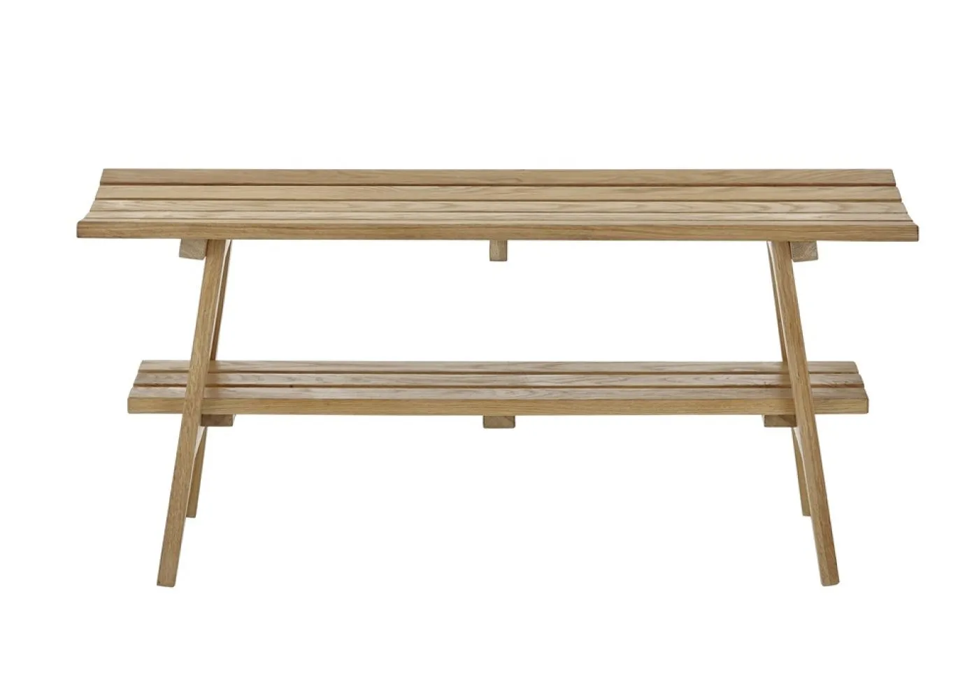 Sitzbank Garderobenbank Bantry 3 | Eiche massiv | 100x45x36 cm