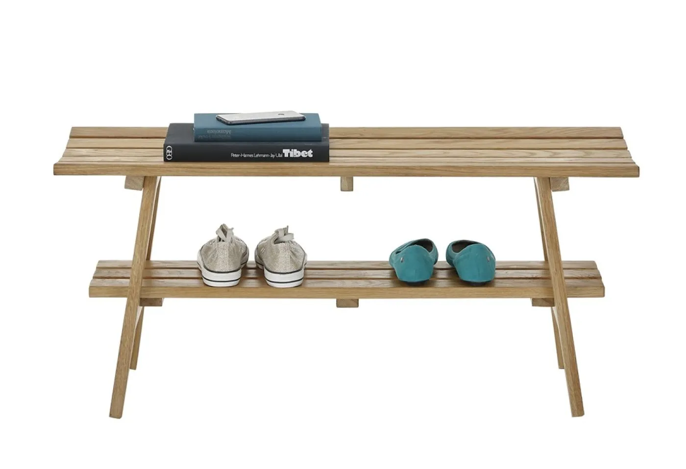 Sitzbank Garderobenbank Bantry 3 | Eiche massiv | verschiedene Größen