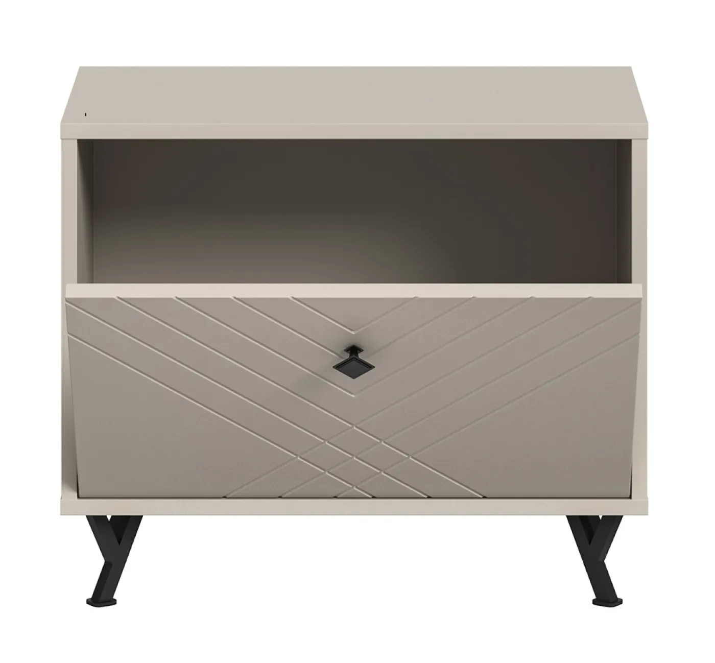 Sitzbank | Garderobenbank Notes | beige matt/sandfarben