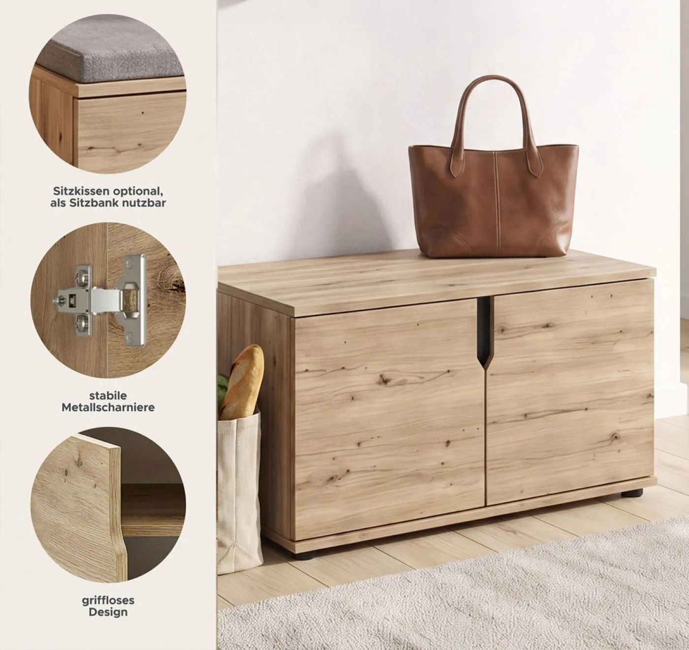 Sitzbank Keno | Artisan Eiche