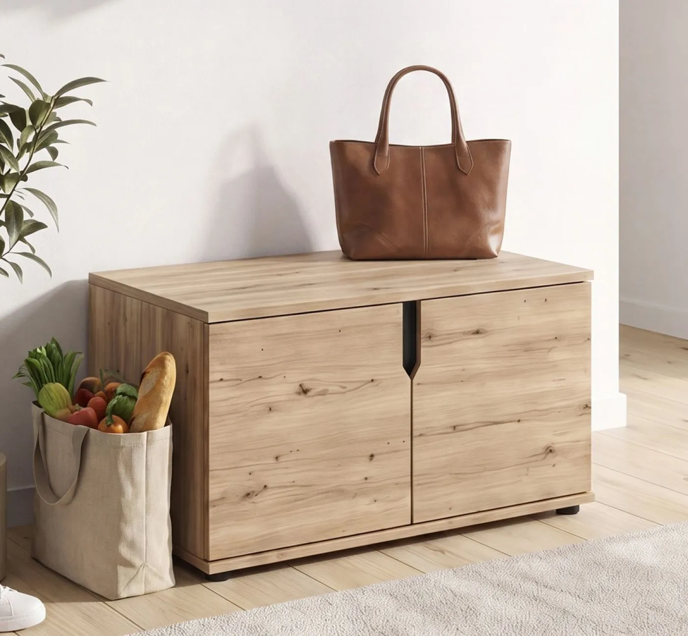 Sitzbank Keno | Artisan Eiche ohne Sitzkissen