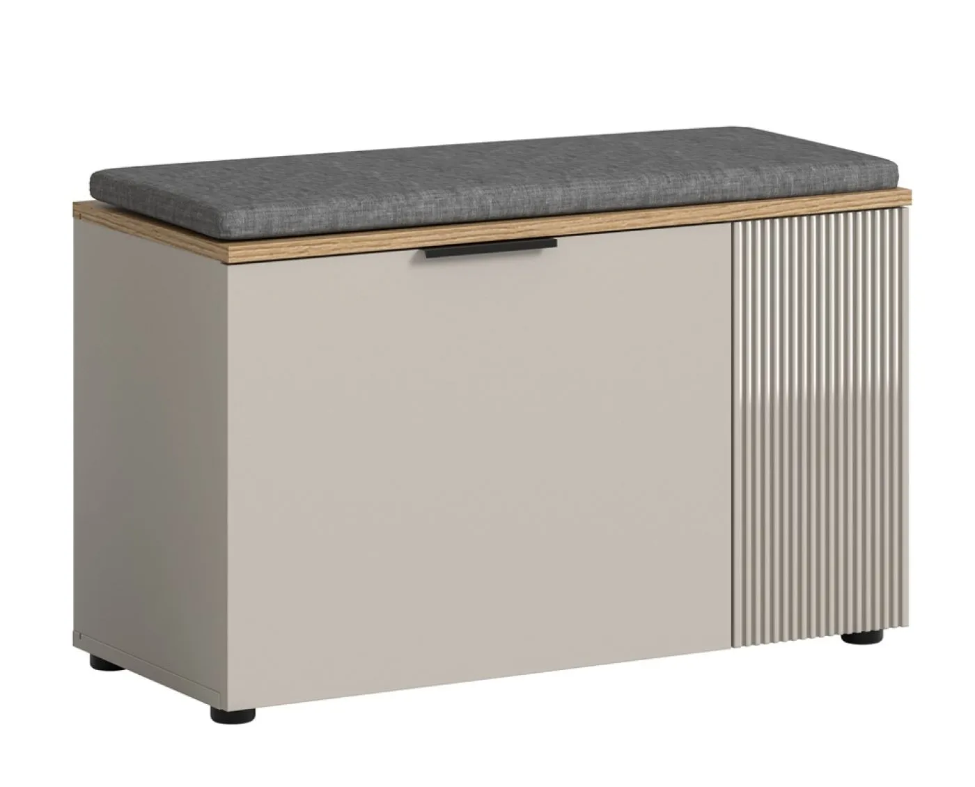 Sitzbank Slide inkl. Sitzkissen | Kaschmir / Evoke Oak