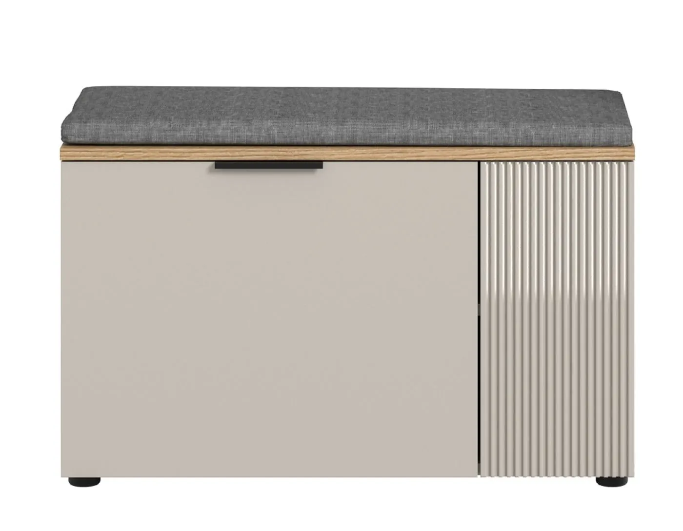 Sitzbank Slide inkl. Sitzkissen | Kaschmir / Evoke Oak