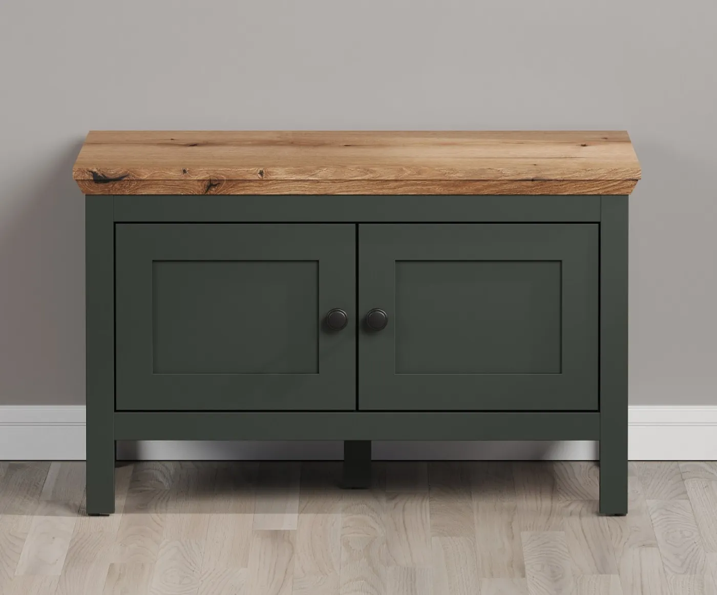 Sitzbank Stanton | Tannengrün / Eiche