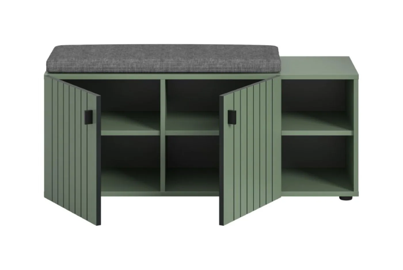 Sitzbank Station | Smoke Green | optionaler Sitzkissen