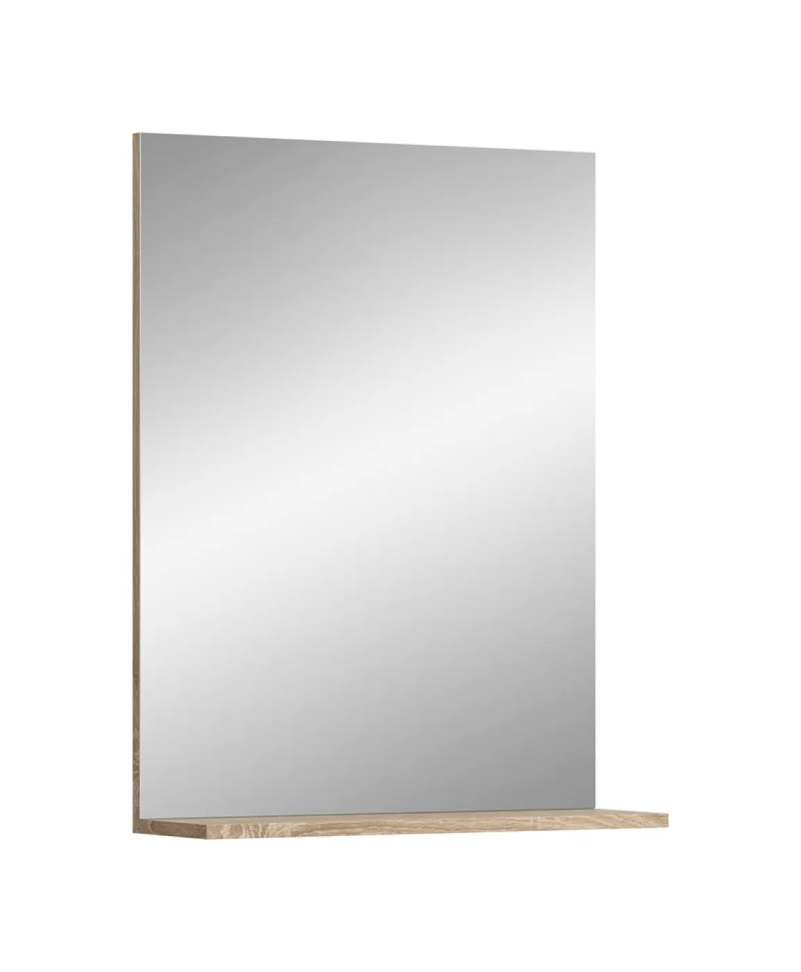 Spiegel Lambada | weiß Hochglanz / Sonoma Eiche