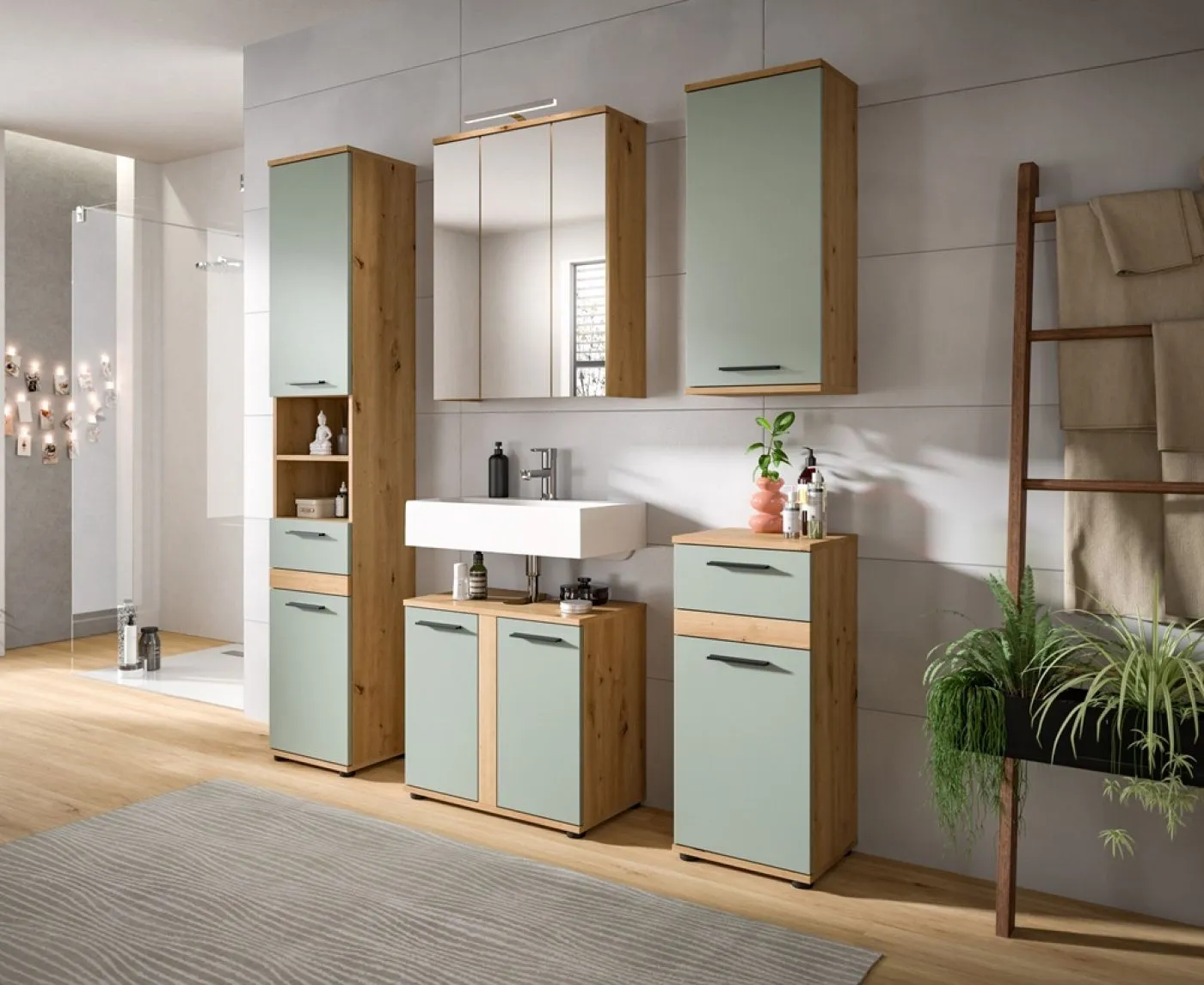 Spiegelschrank Blake | Artisan Eiche ohne Beleuchtung