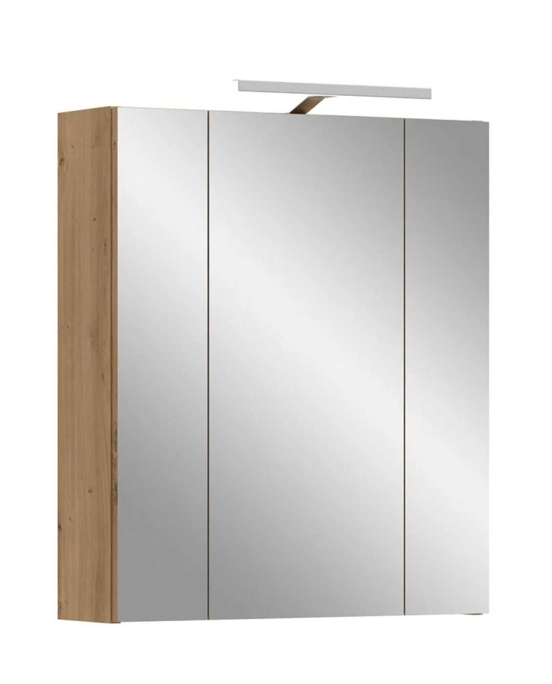 Spiegelschrank inkl. Beleuchtung Ice | Artisan Oak