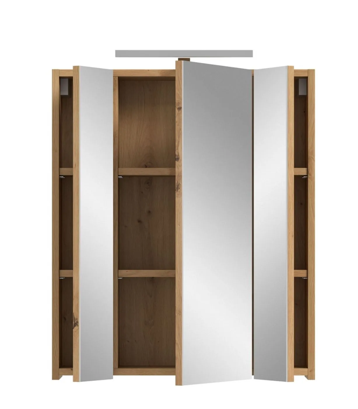 Spiegelschrank inkl. Beleuchtung Ice | Artisan Oak