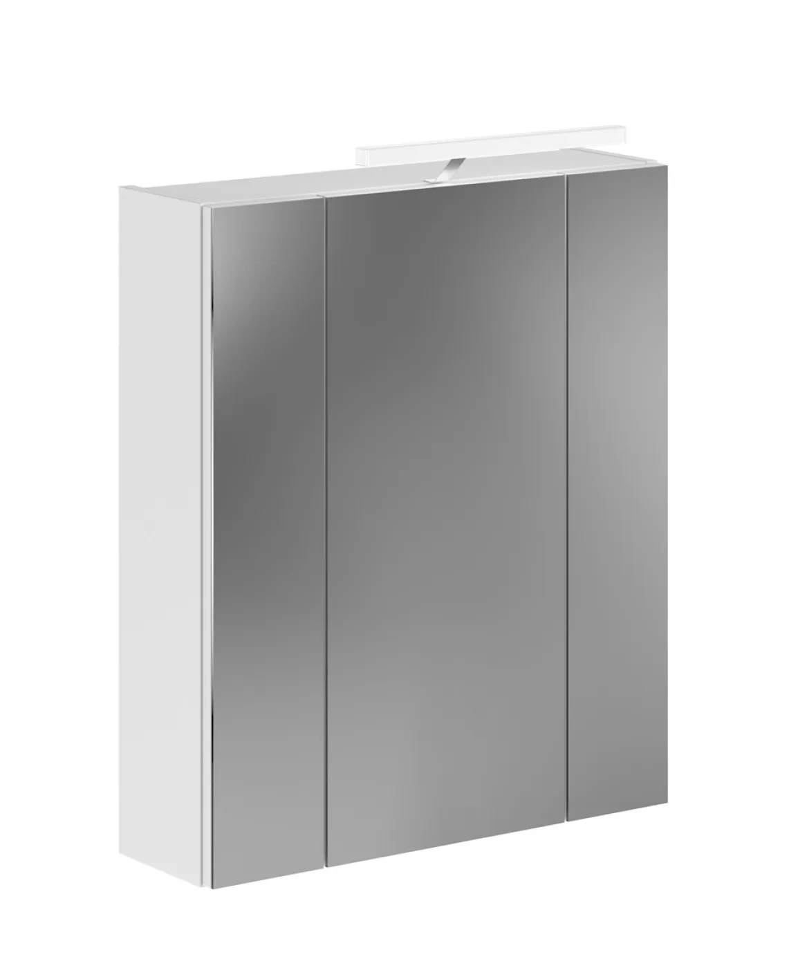 Spiegelschrank Linus | weiß Hochglanz | inkl. LED Beleuchtung