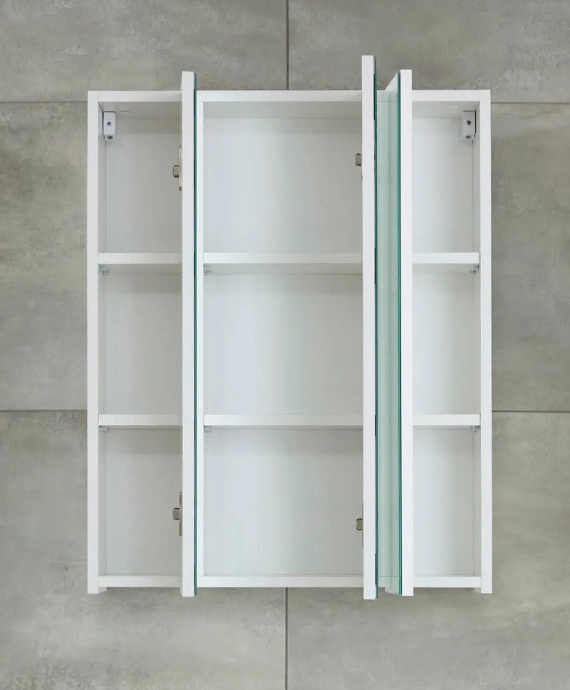 Spiegelschrank Monte | weiß Hochglanz