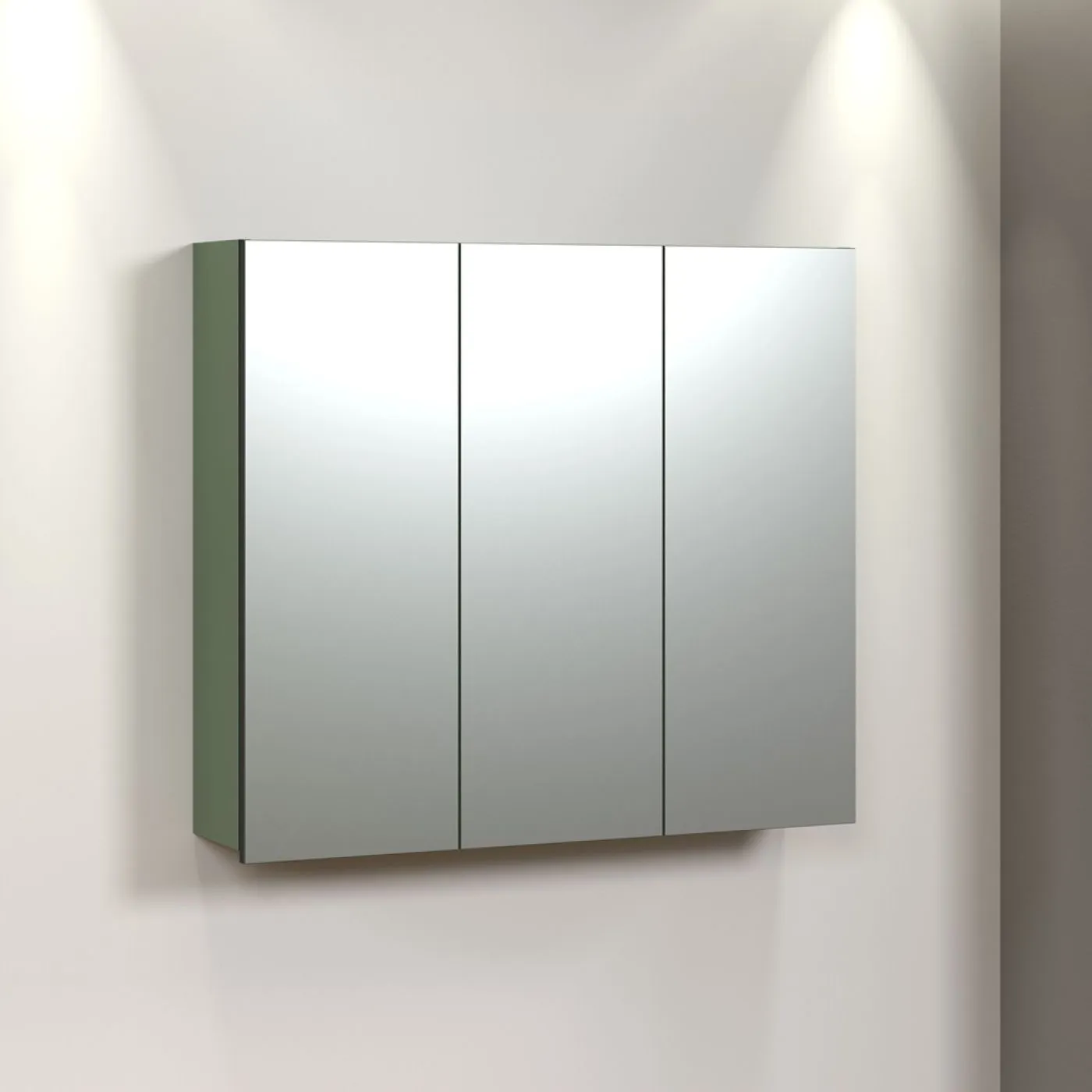 Spiegelschrank Pure Bliss, Grün Dekor – Ansicht 4