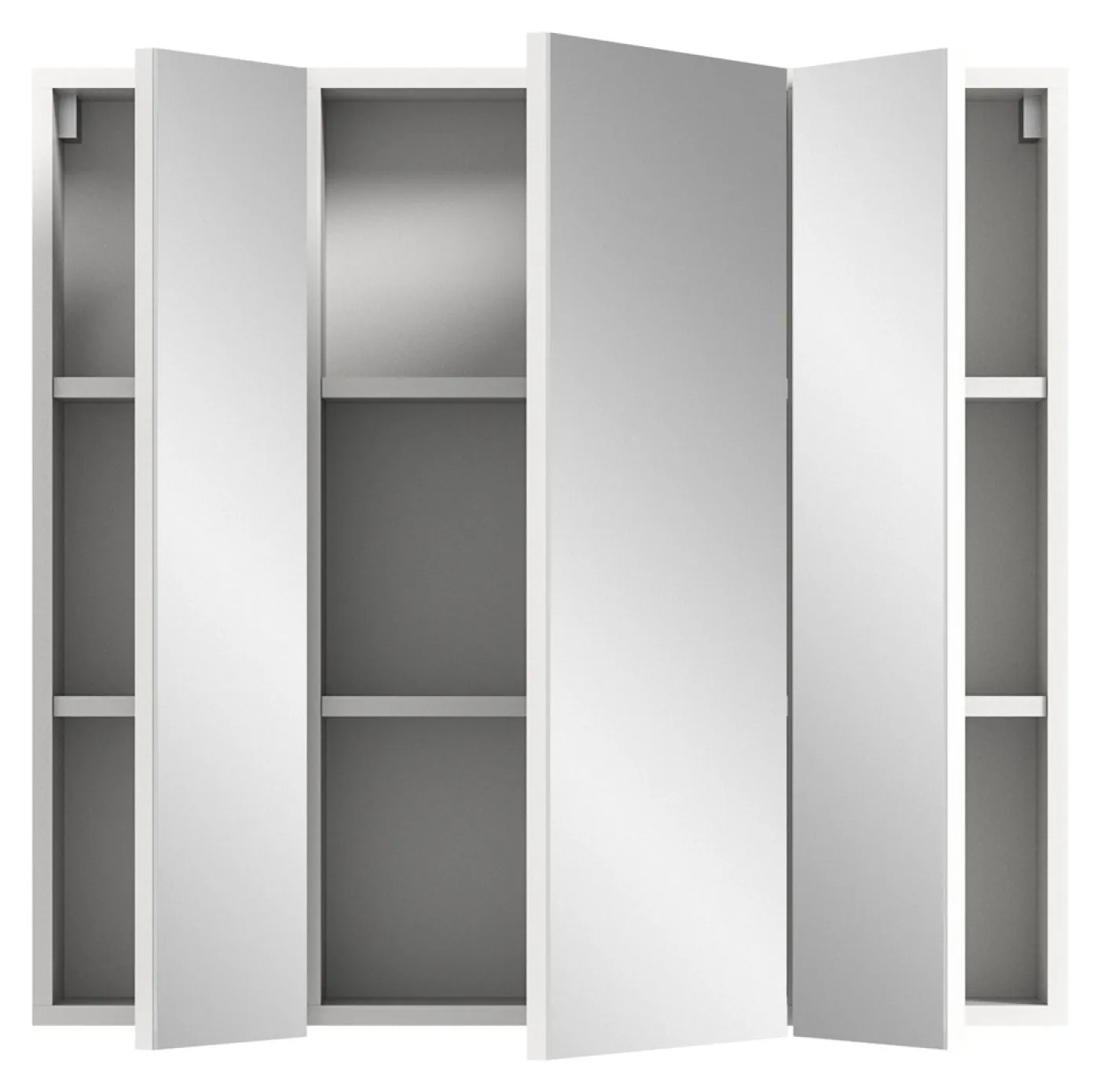 Spiegelschrank Vira | weiß | ohne Beleuchtung 82x77x18