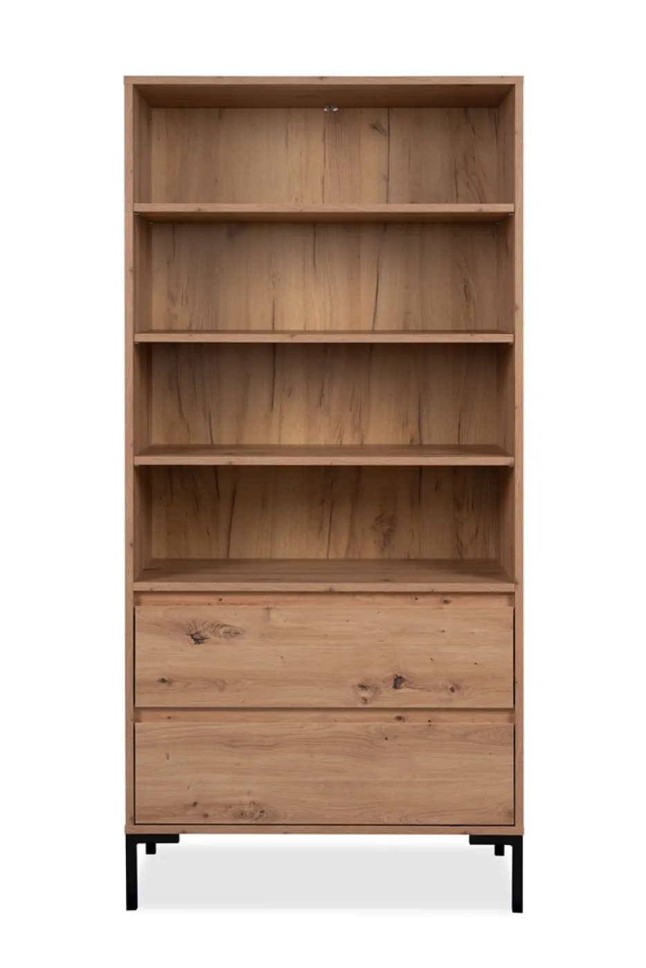 Standregal Korsika | mit Schubkästen | Artisan Oak