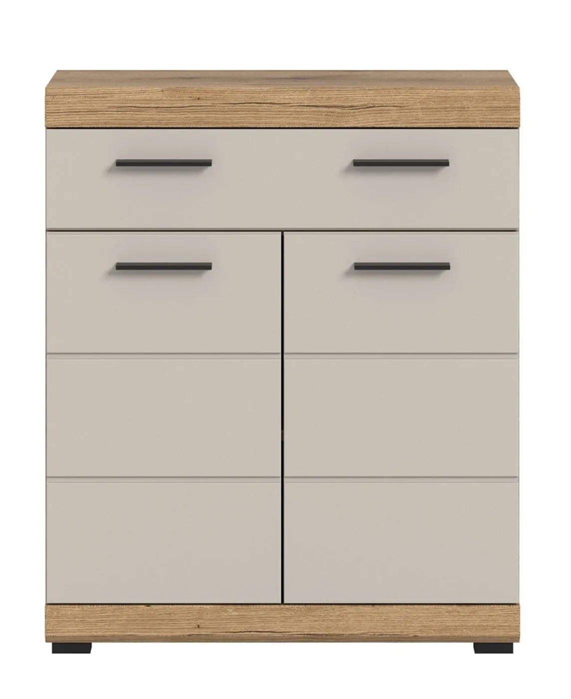 Standschrank breit Scout | mit Schubkasten | Kaschmir / Evoak Oak