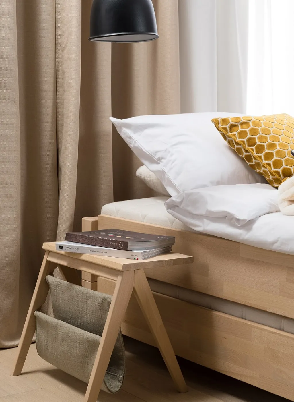 Stapelbett Freesia | 2er Set | Buche massiv | natur geölt | verschiedene Größen