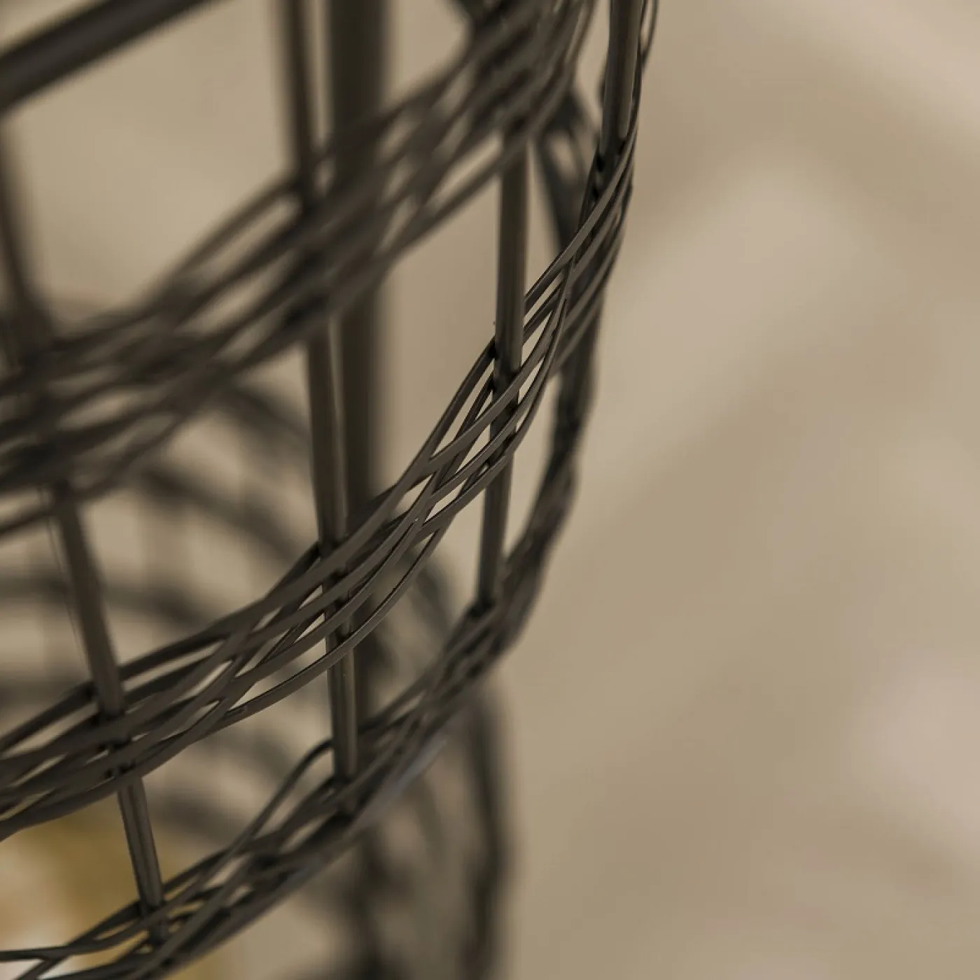 Stehlampe Styu 2 Leuchten | Metall | schwarz Nickel