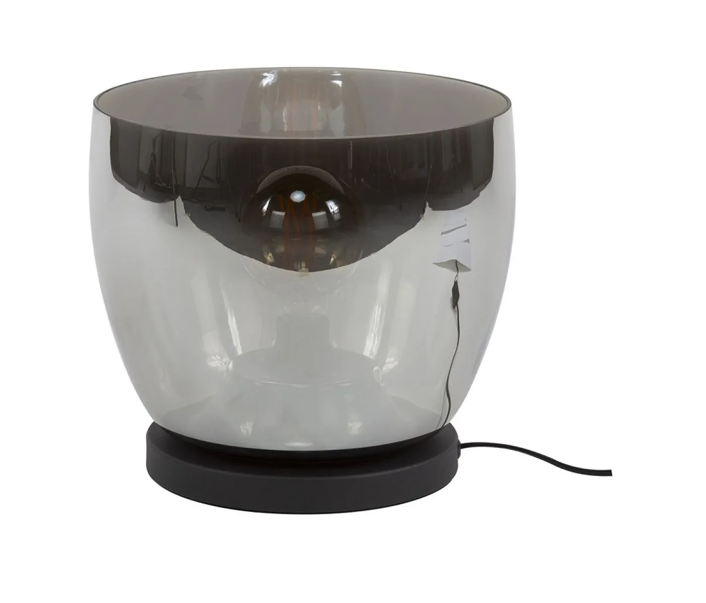 Stehlapme Pad | Glas & Metall | Smoke grau