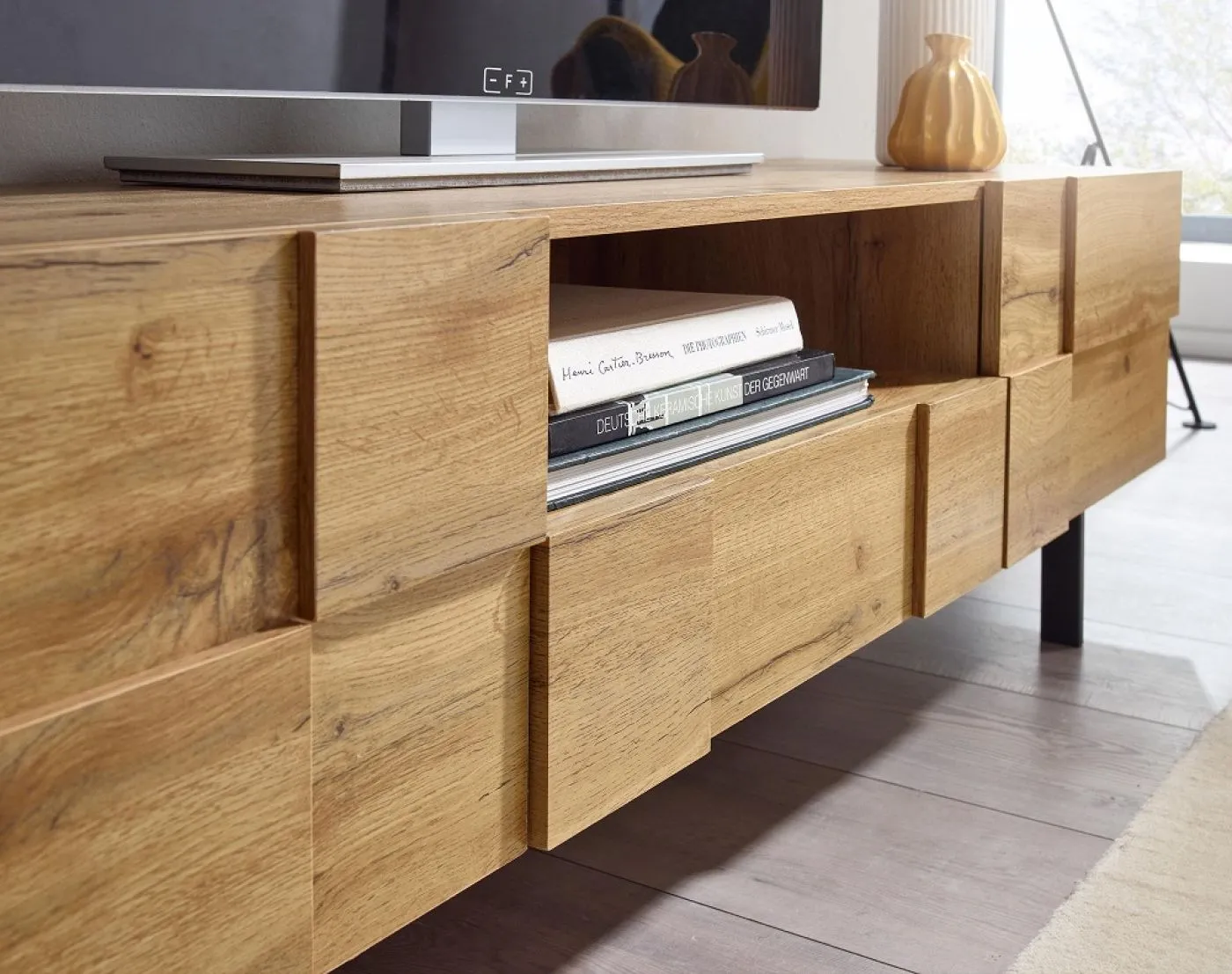 TV-Board Checker 2 | Oak | braun