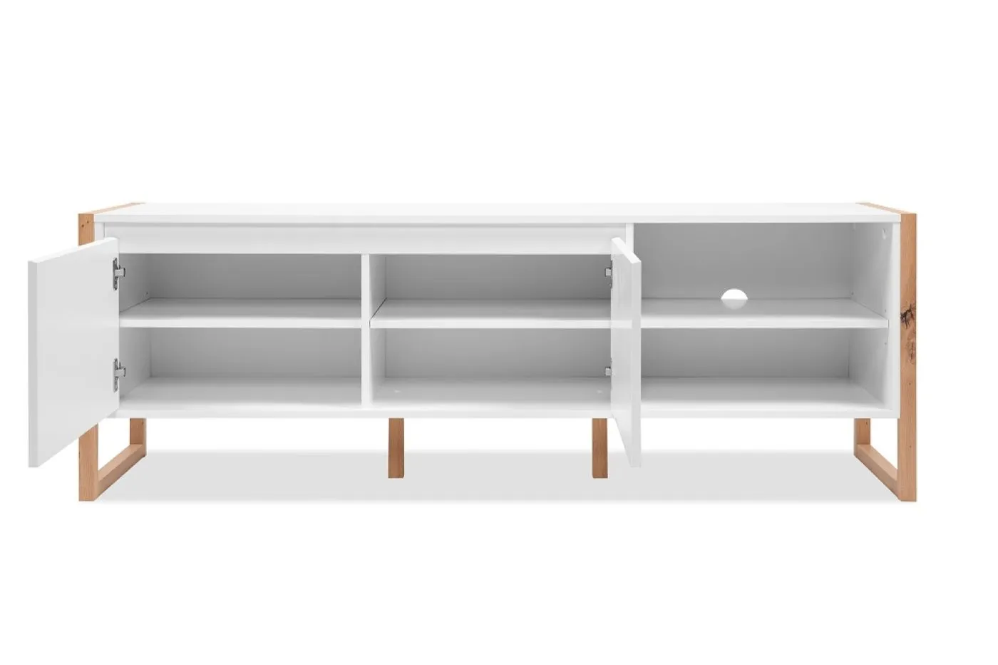 TV-Board Denver | weiß / Artisan Eiche