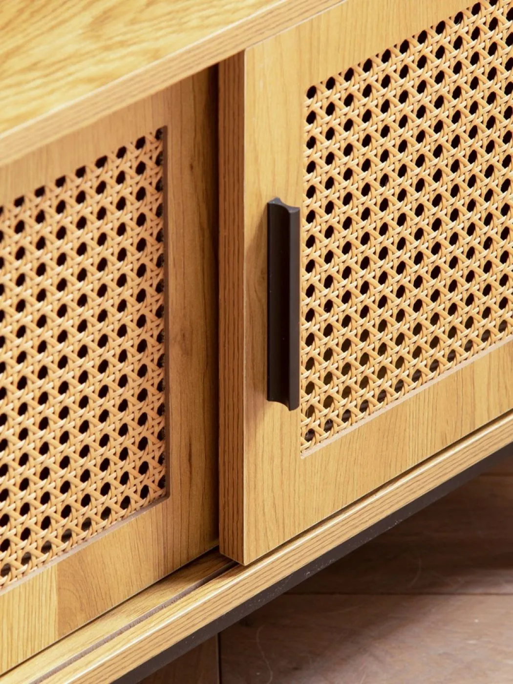 TV-Board French | braun / schwarz