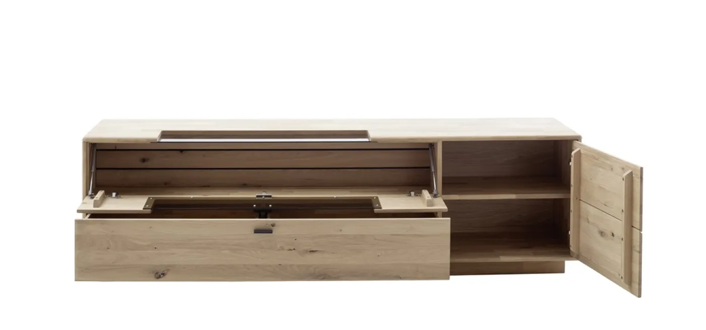 TV-Board Girona | Ast / Balkeneiche | ohne Beleuchtung