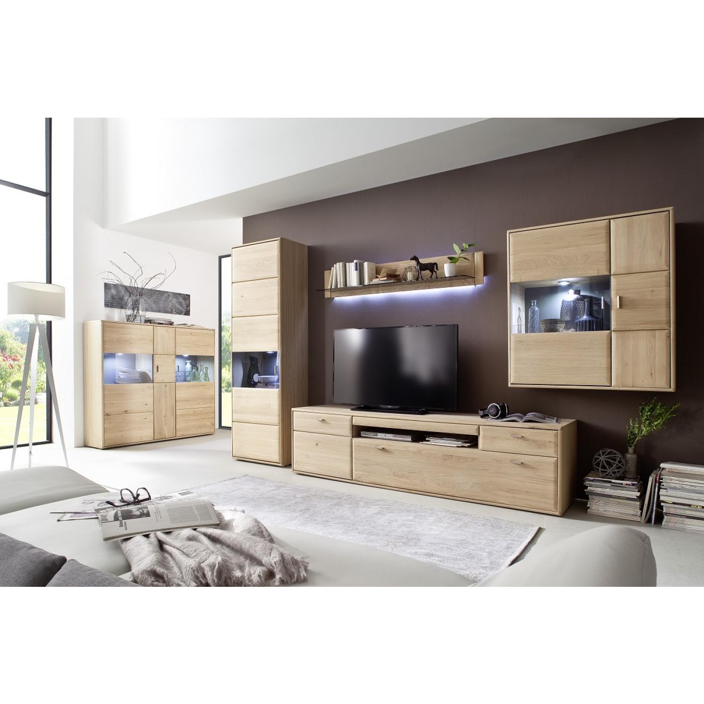 TV-Board groß Tarragona 2 | Eiche Bianco