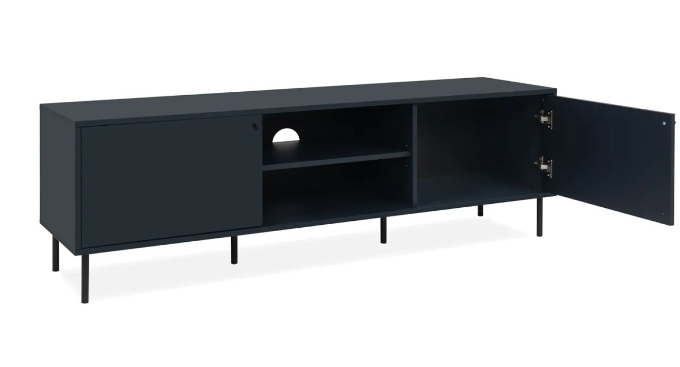 TV-Board Lowboard Caracas | Navy blau