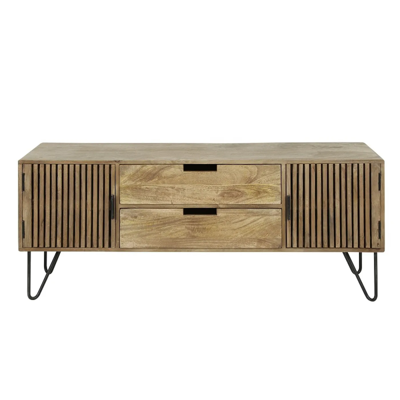 TV-Lowboard Dwina | 135 cm | Mangoholz | Sandfarben