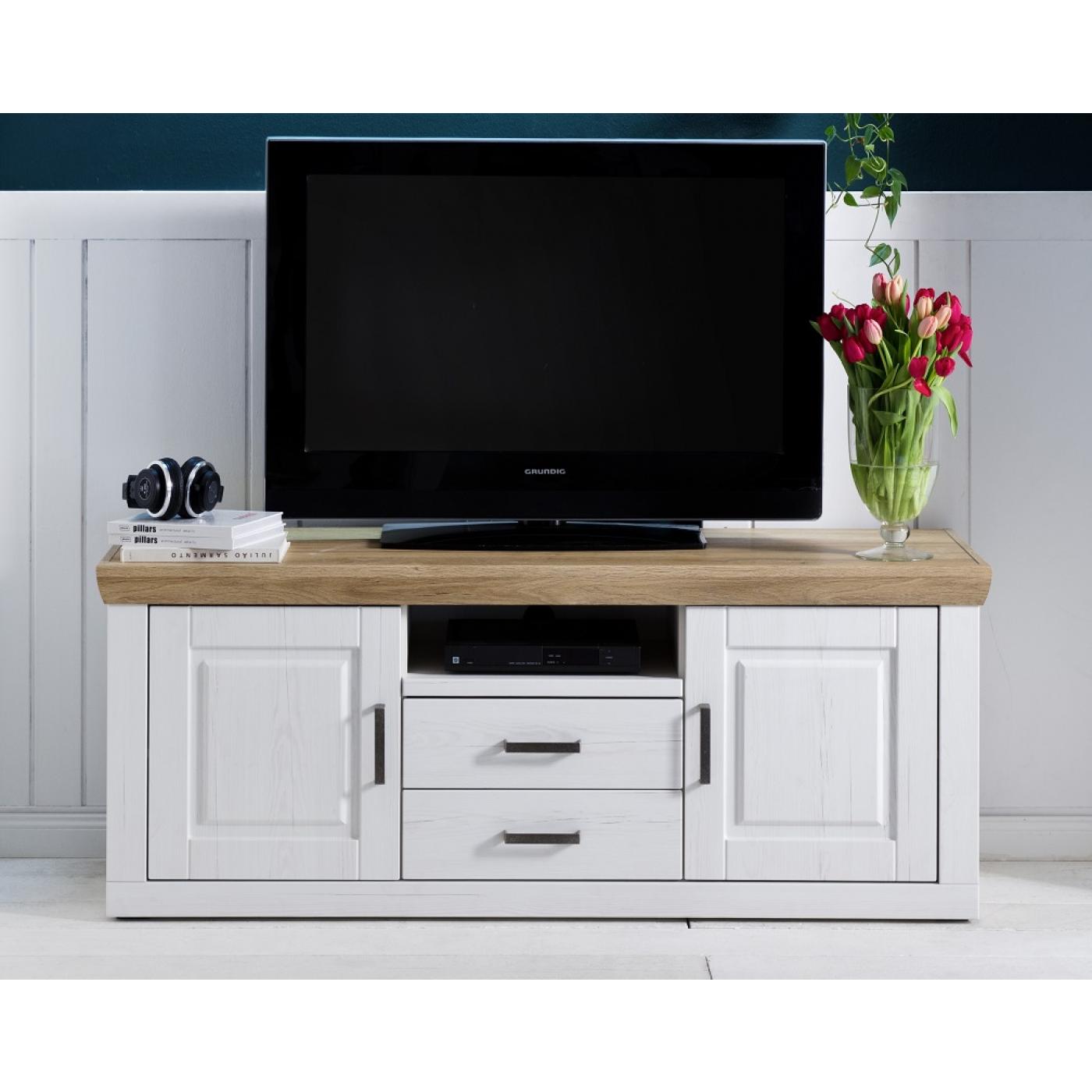 TV-Lowboard I Brixen | Landhaus modern | Pinie Aurelio / Grandson Oak