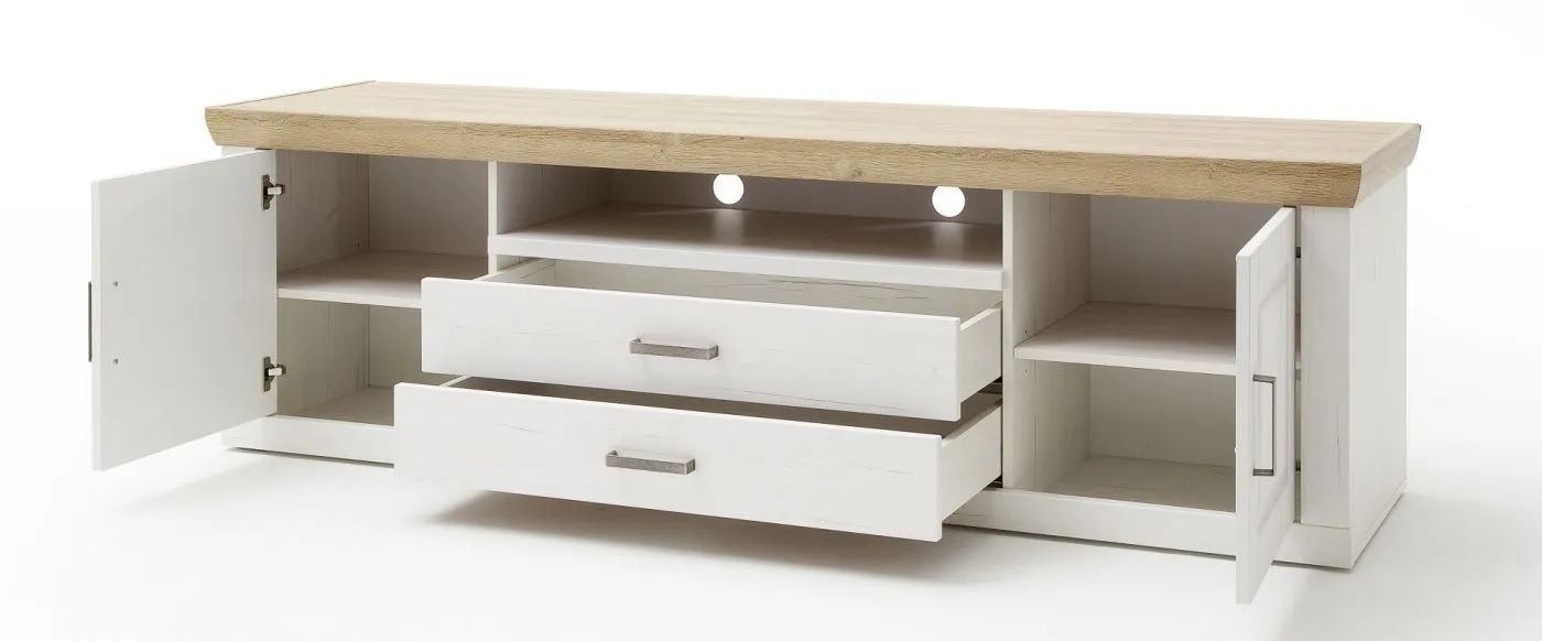 TV-Lowboard II Brixen | Landhaus modern | Pinie Aurelio / Grandson Oak