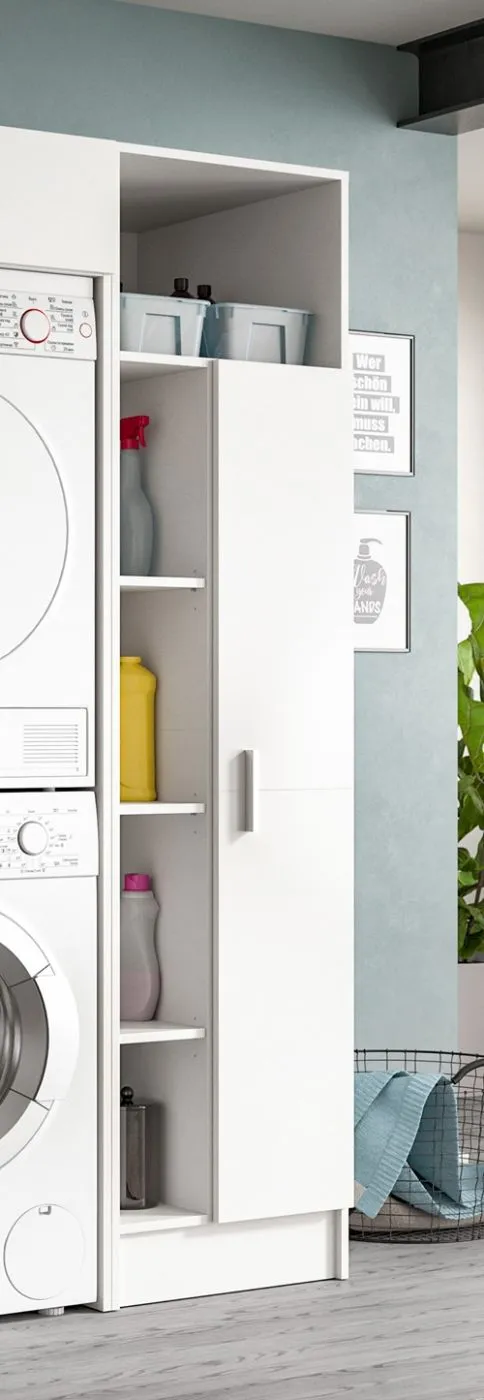 Universalschrank/Badezimmerschrank Free | weiß