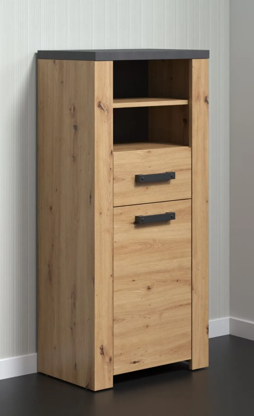 Unterschrank Follow | Artisan Eiche / Matera grau