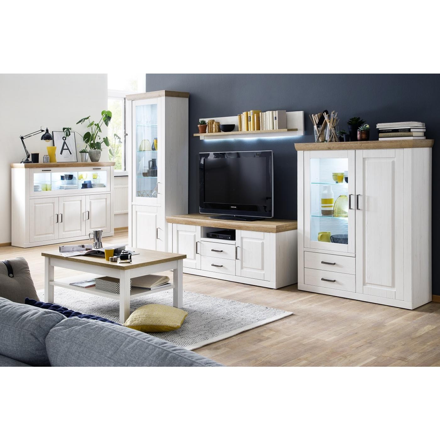 Vitrine Brixen | Landhaus modern | Pinie Aurelio / Grandson Oak