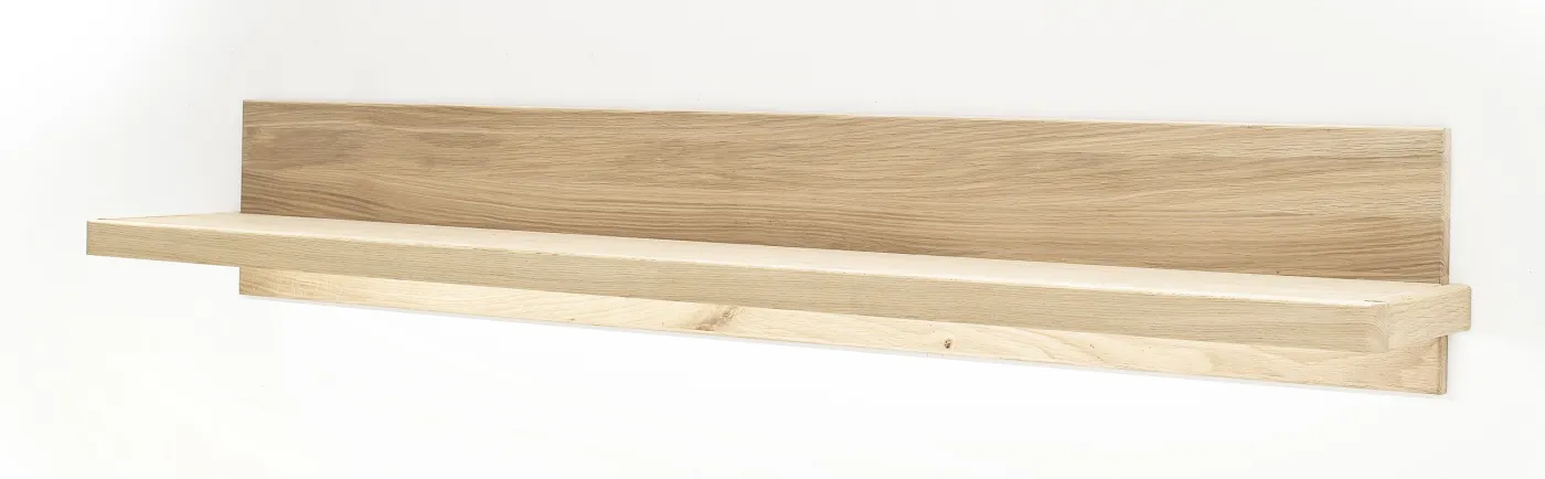 Wandboard Barcelona | Balkeneiche Bianco / Eiche Bianco ohne Beleuchtung