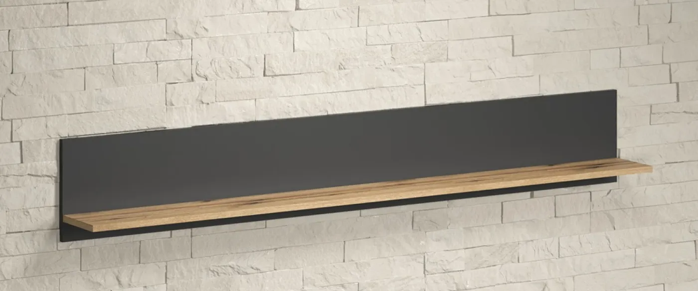 Wandboard Esteban | Coast Evoke Oak / Anthrazit