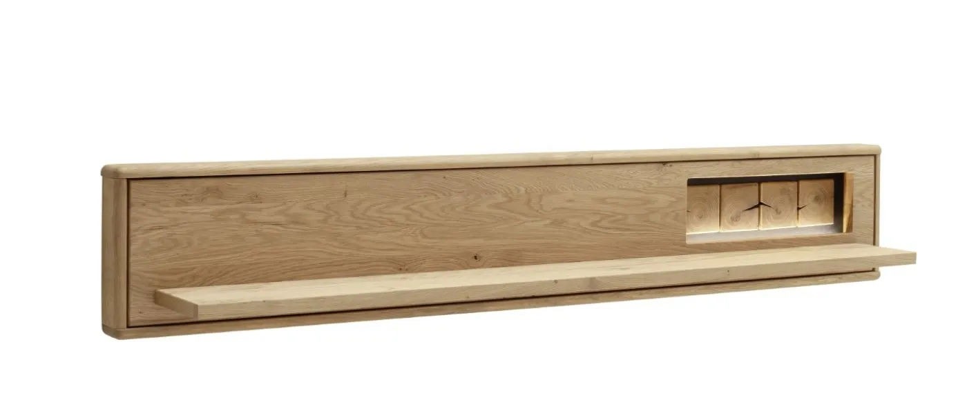 Wandboard Freeport | Ast-/Balkeneiche | LED Beleuchtung