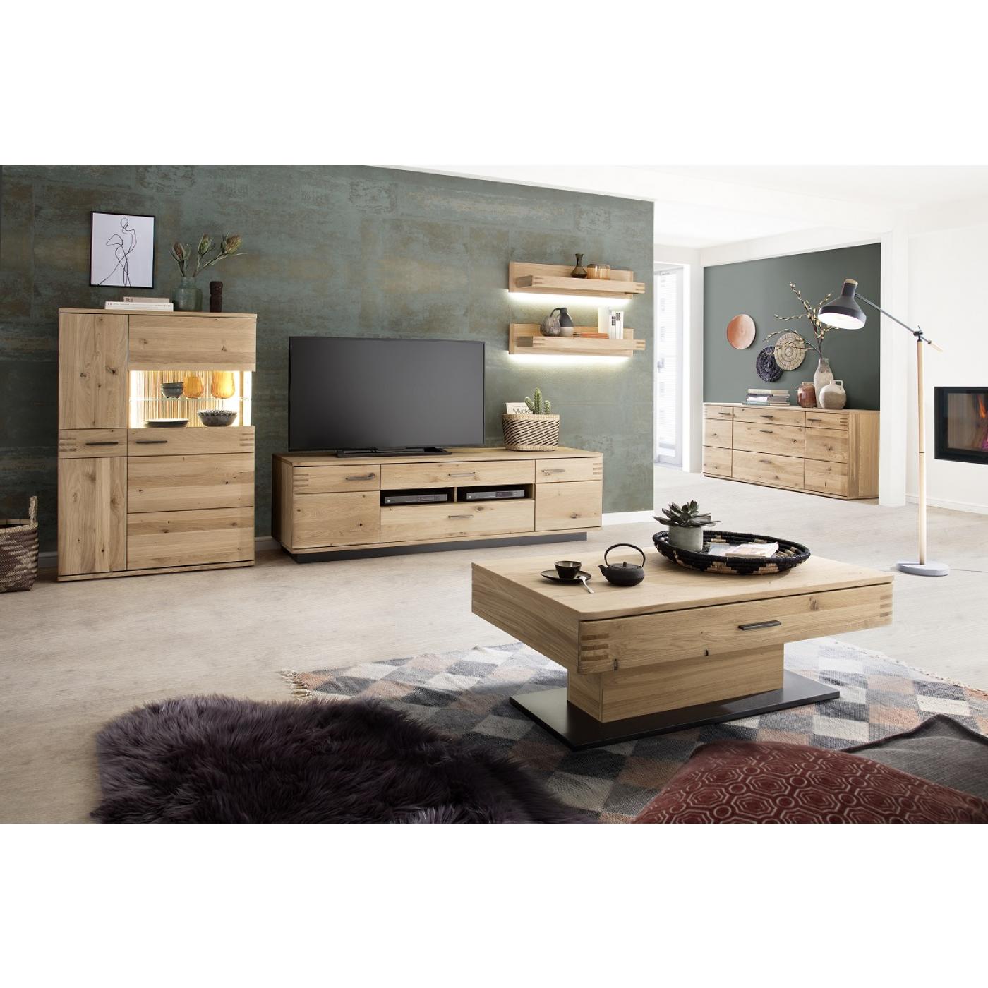 Wandboard Set Salvador | Eiche Bianco | 2-teilig